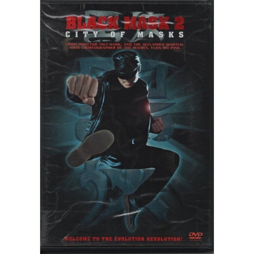 Black Mask 3 City of Masks 2002 DVD Columbia Sci-Fi Martial Arts Drama